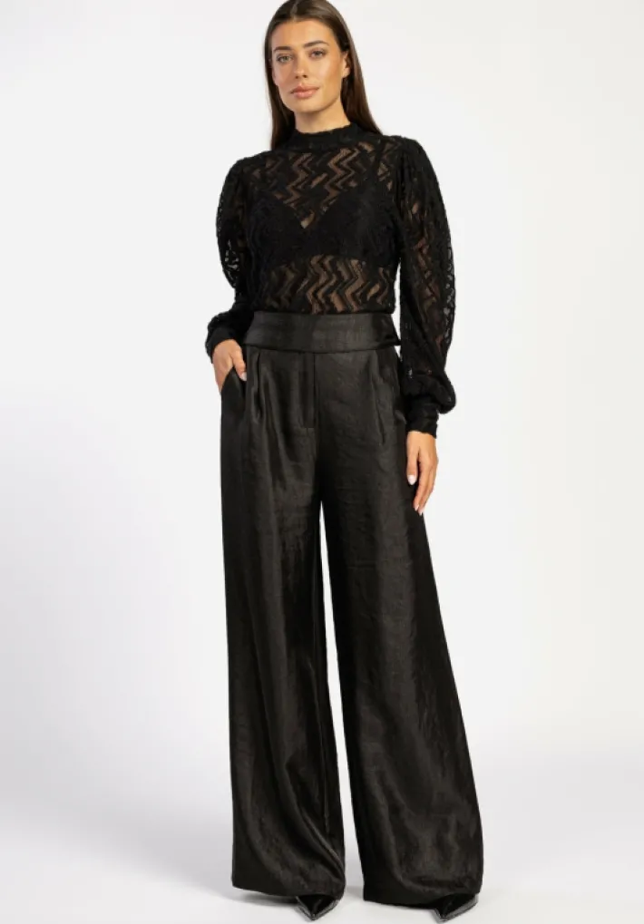 AAIKO Party Collection | Tops<Aimy Top Zwart