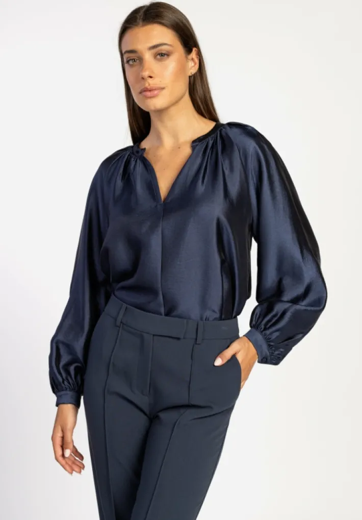 AAIKO Blouses | Sustainable Styles<Alanza Blouse Blauw