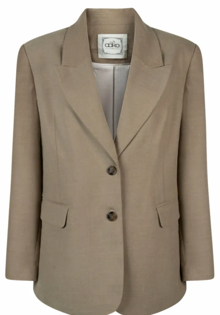 AAIKO Suits | Blazers<Amanda Blazer Taupe