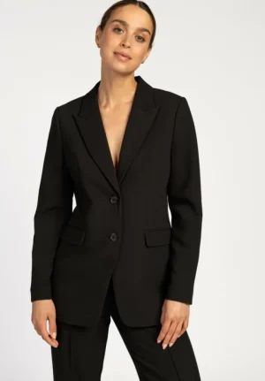 AAIKO Suits | Blazers<Amilla Blazer Zwart