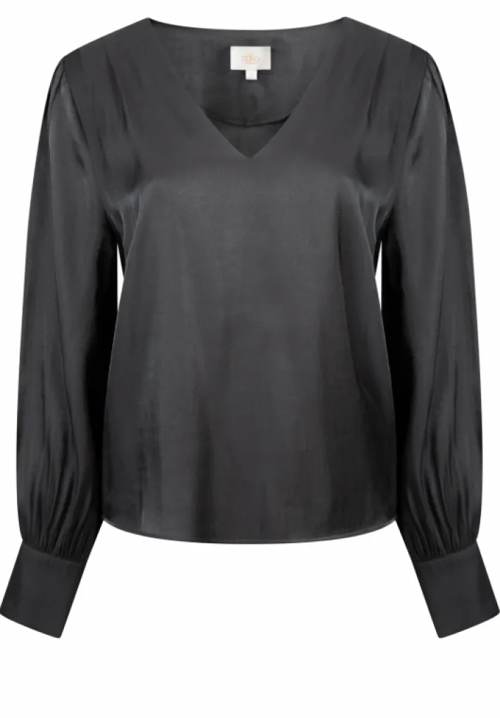 AAIKO Party Collection | Blouses<Babbi Blouse Grijs