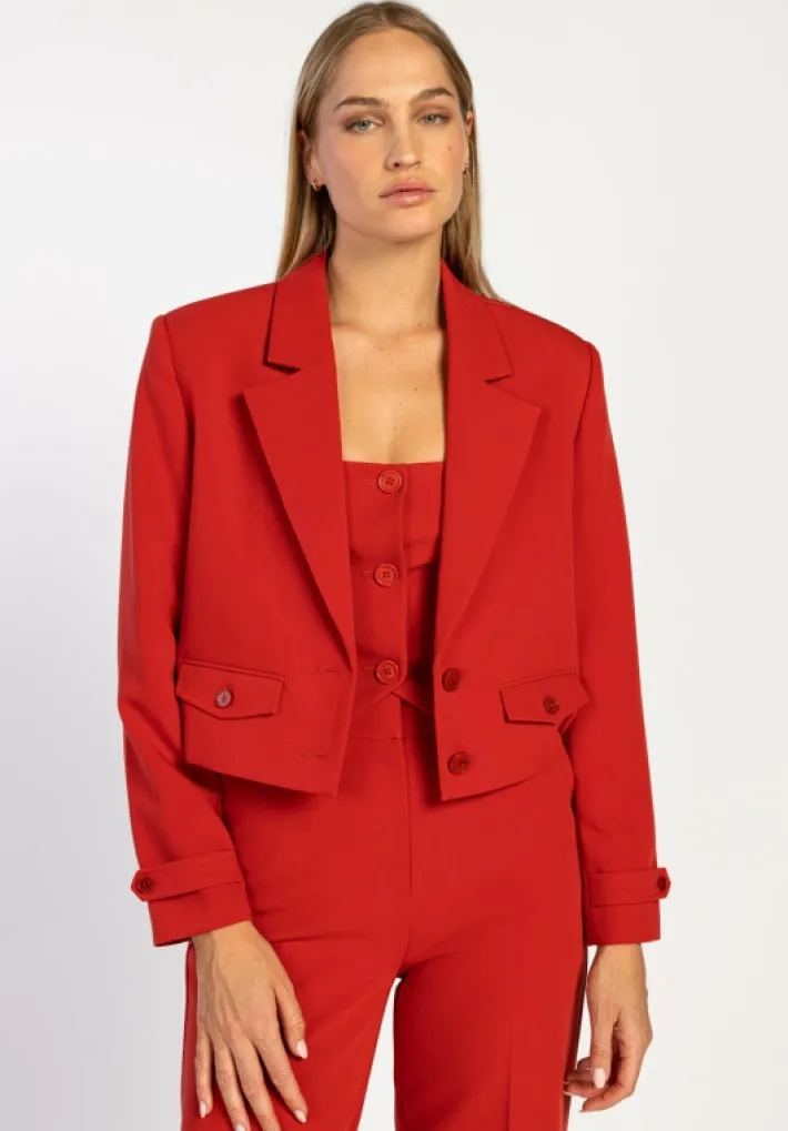 AAIKO Suits | Sustainable Styles<Cato Gilet Rood