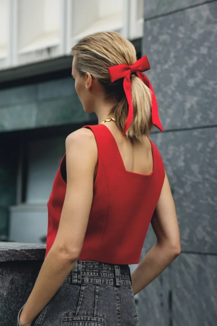 AAIKO Suits | Sustainable Styles<Cato Gilet Rood