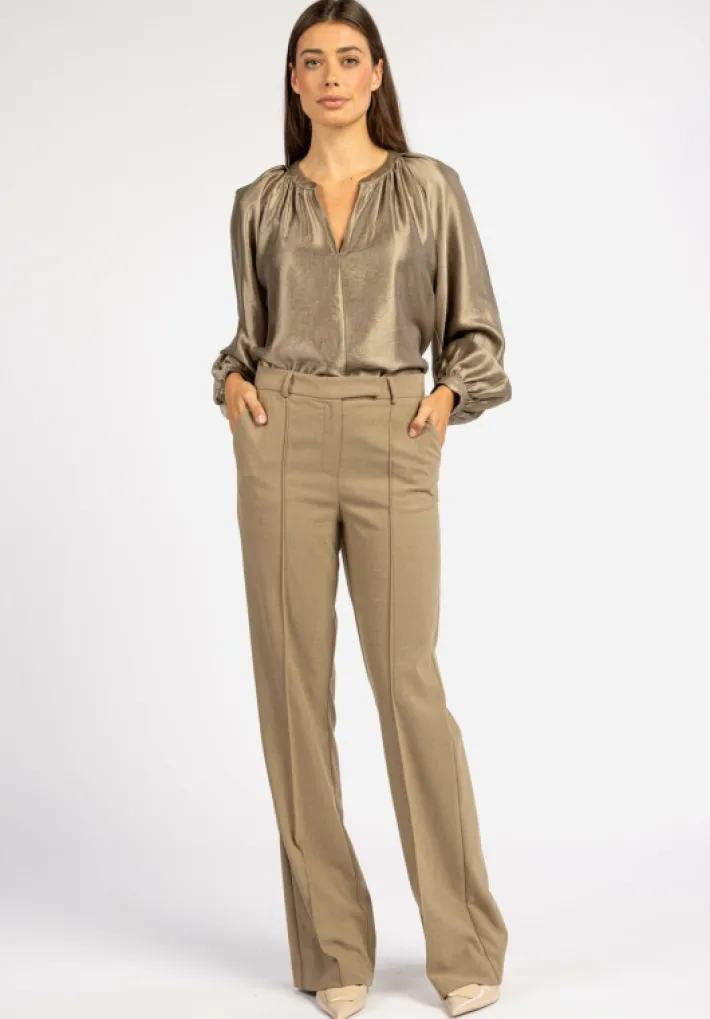 AAIKO Suits | Broeken<Chantalle Broek Taupe