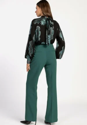 AAIKO Party Collection | Suits<Chantalle Broek Zeegroen