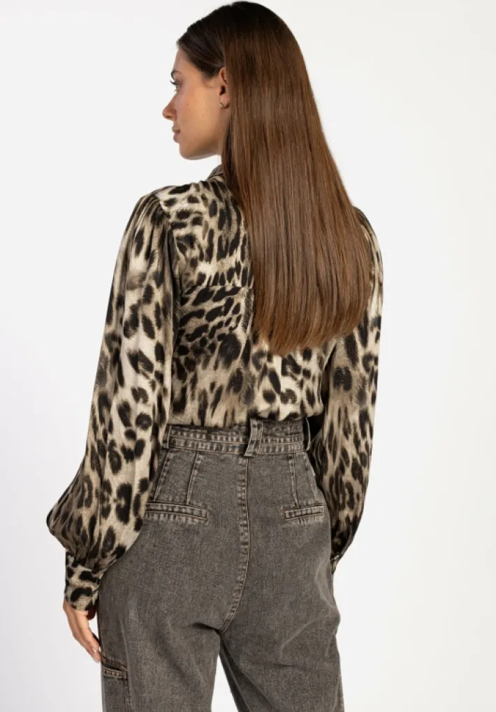 AAIKO Blouses | Sustainable Styles<Charonne Blouse Panterprint