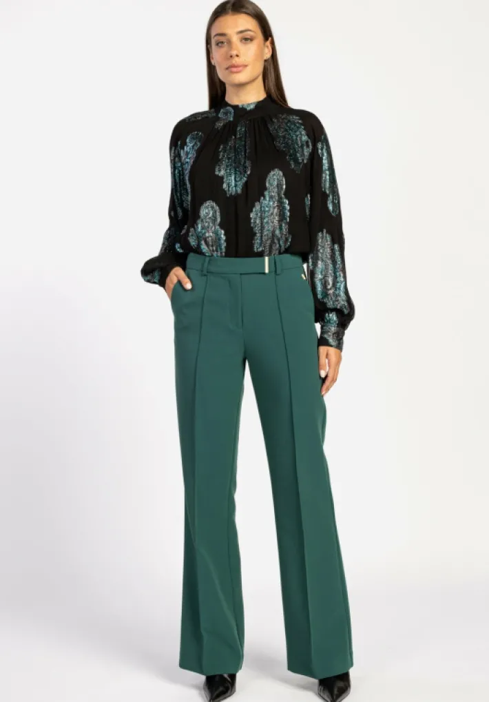AAIKO Party Collection | Blouses<Clara Blouse Zeegroen