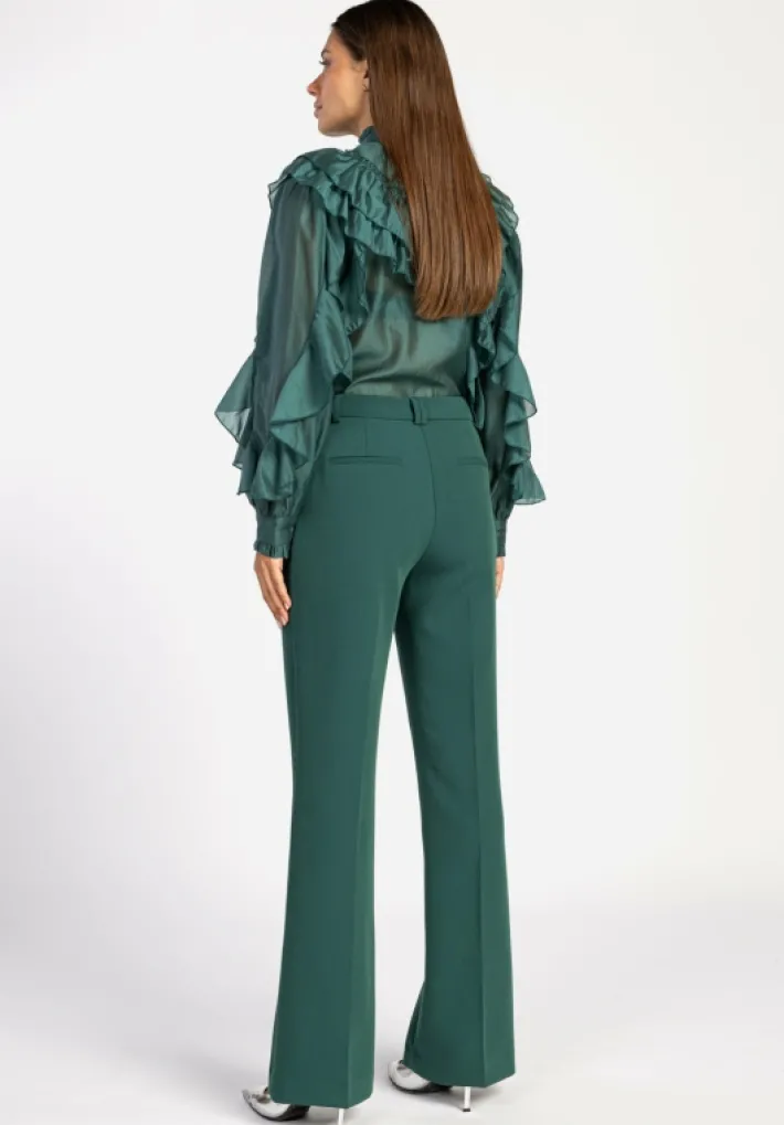 AAIKO Party Collection | Blouses<Daria Blouse Zeegroen