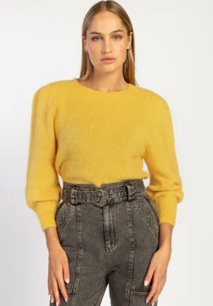 AAIKO Knitwear<Denize Trui Geel