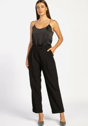 AAIKO Party Collection | Suits<Ebba Strass Broek Zwart