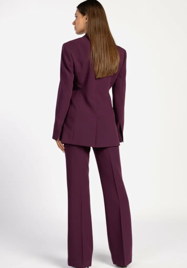 AAIKO Party Collection | Suits<Emilie Blazer Burgundy
