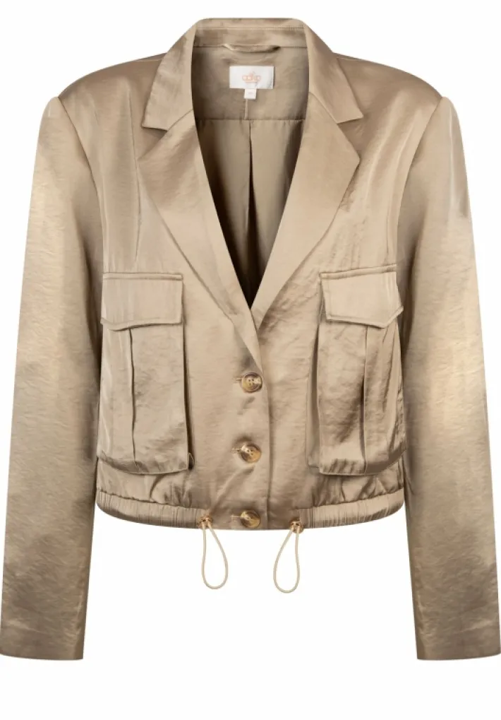 AAIKO Party Collection | Jackets<Femm Jack Beige