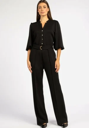 AAIKO Jumpsuits<Gina Jumpsuit Zwart