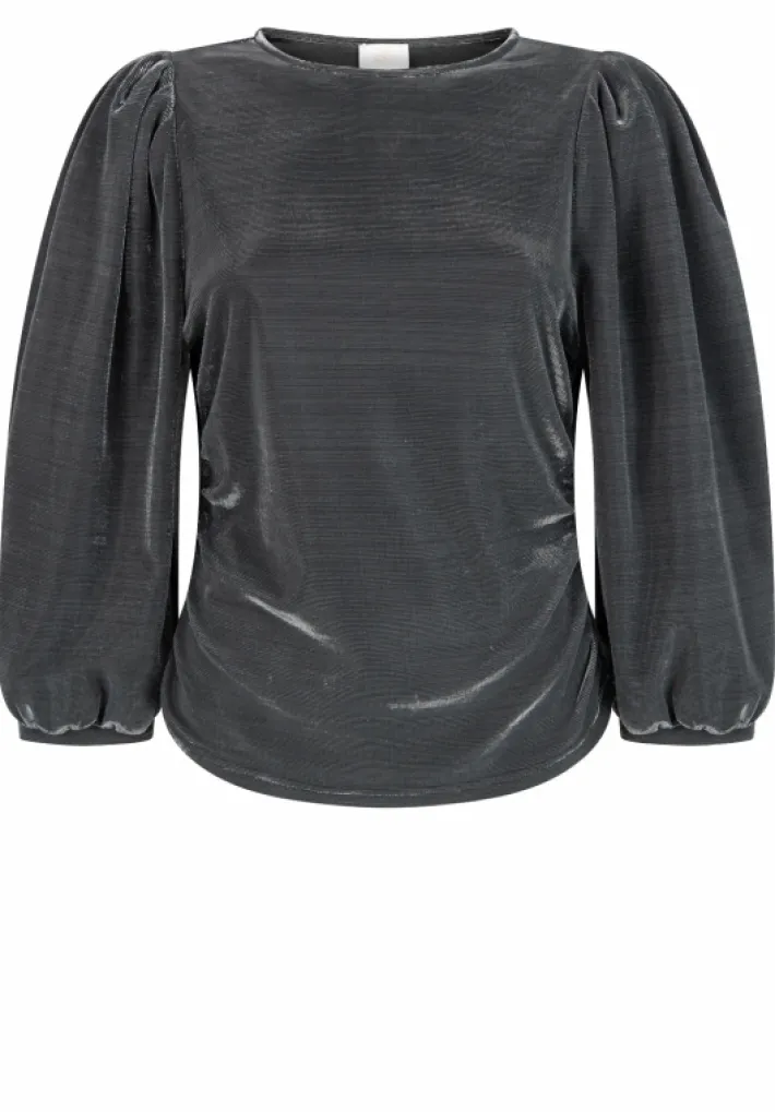 AAIKO Party Collection | Tops<Gyan Top Zilver