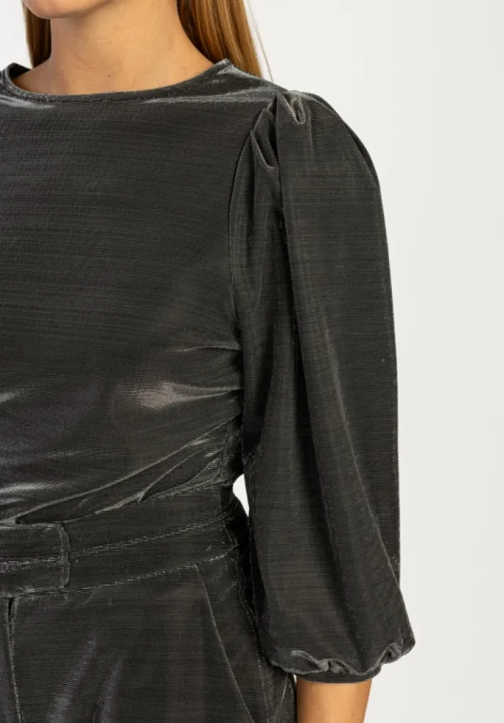 AAIKO Party Collection | Tops<Gyan Top Zilver