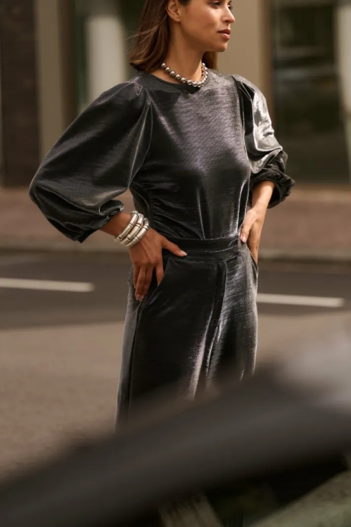 AAIKO Party Collection | Tops<Gyan Top Zilver