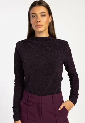 AAIKO Party Collection | Tops<Hayley Top Burgundy