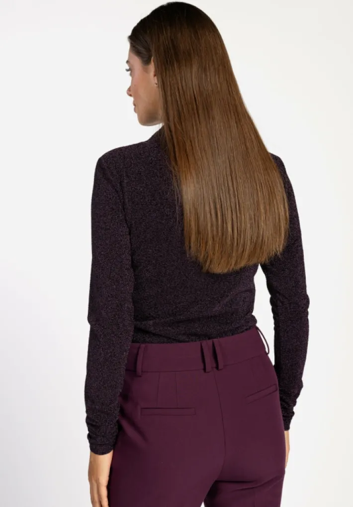 AAIKO Party Collection | Tops<Hayley Top Burgundy