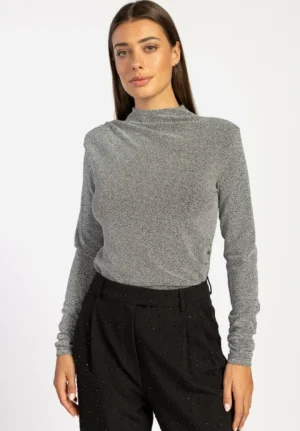 AAIKO Party Collection | Tops<Hayley Top Zilver