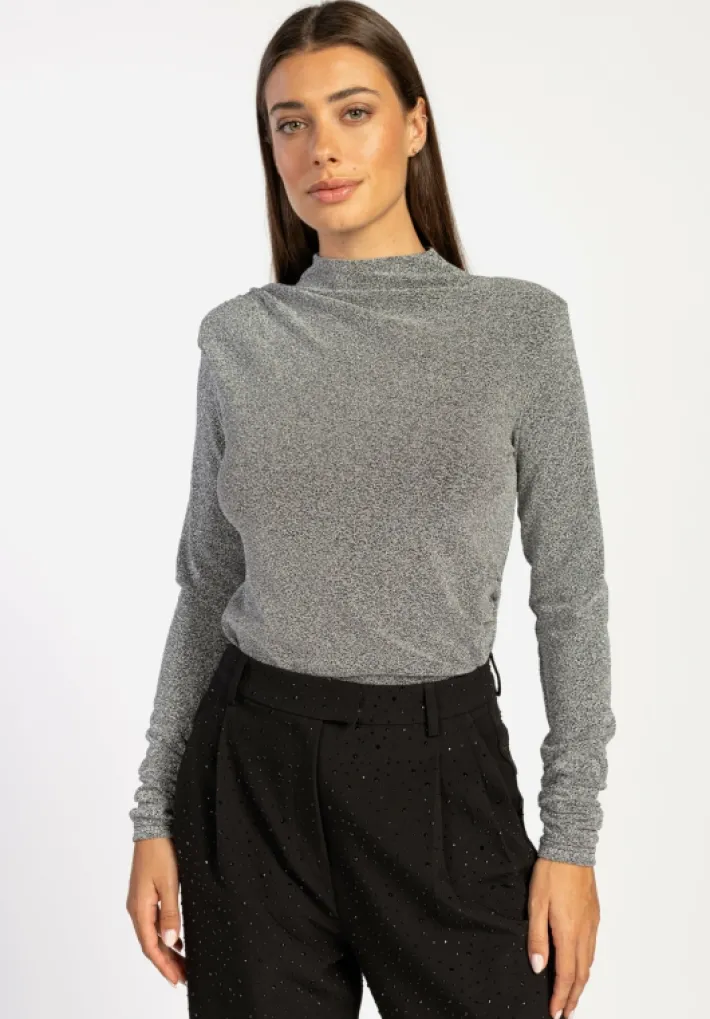 AAIKO Party Collection | Tops<Hayley Top Zilver