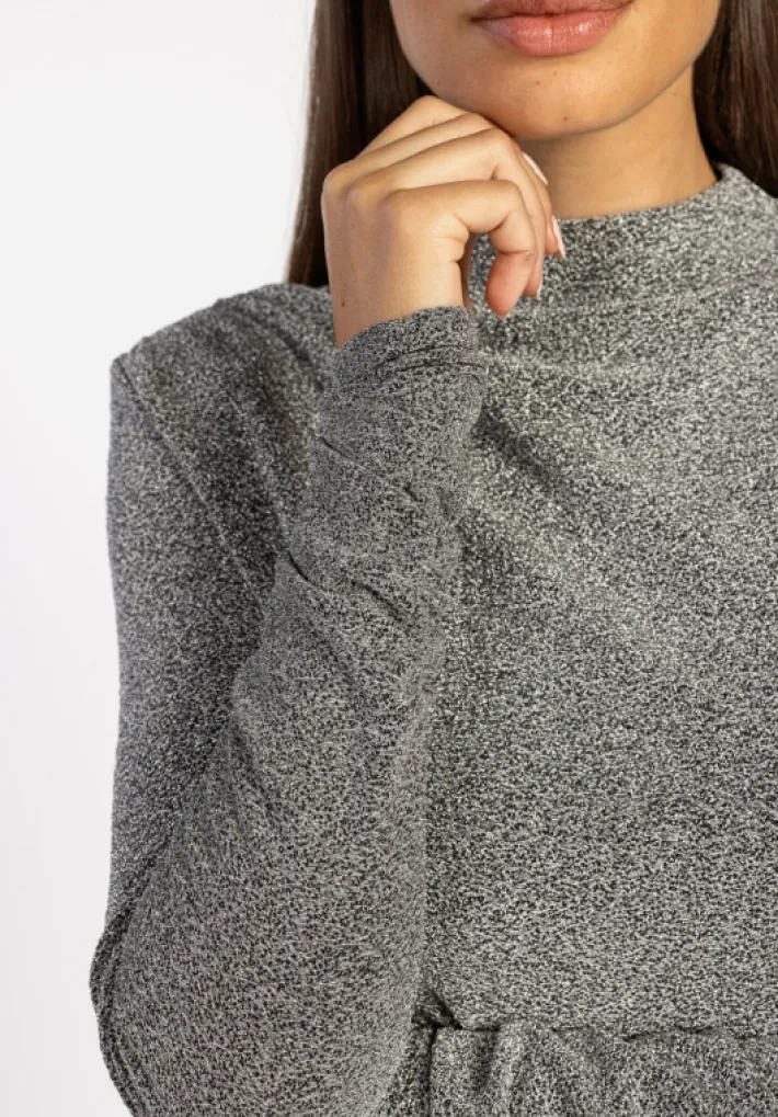 AAIKO Party Collection | Tops<Hayley Top Zilver