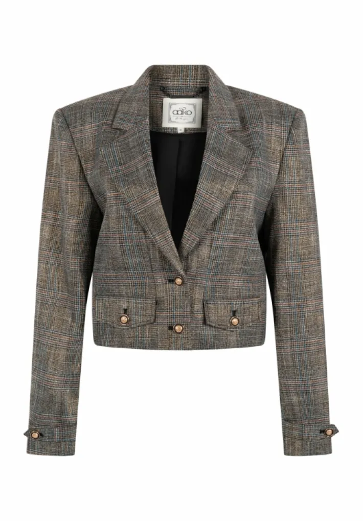 AAIKO Suits | Blazers<Ines Tweed Jack Grijs