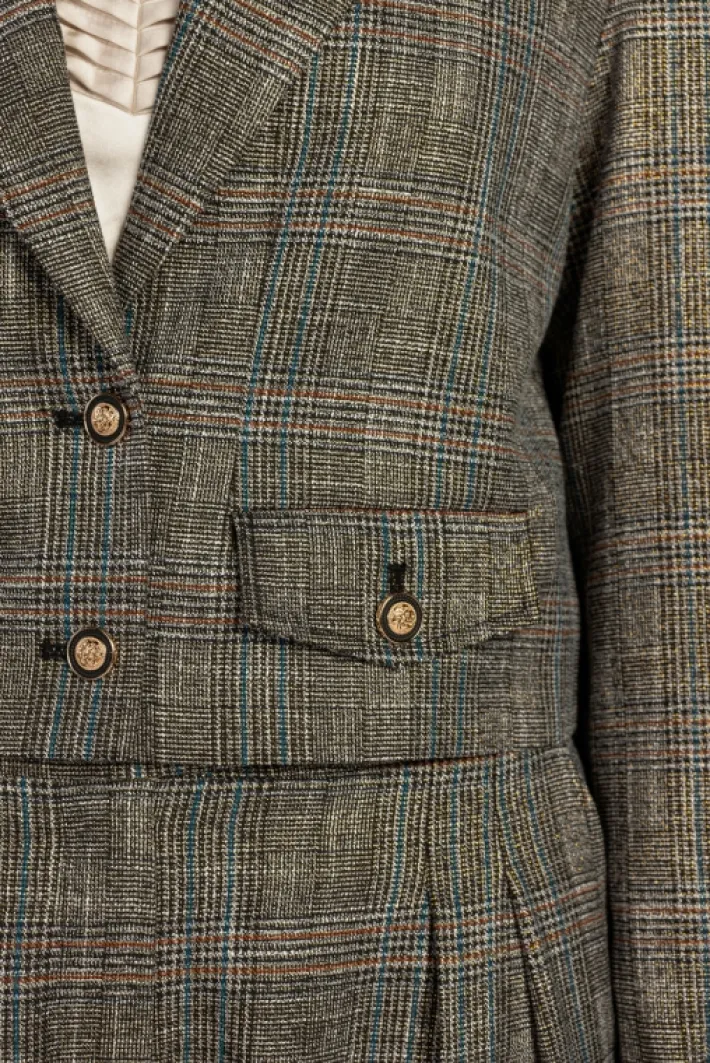 AAIKO Suits | Blazers<Ines Tweed Jack Grijs
