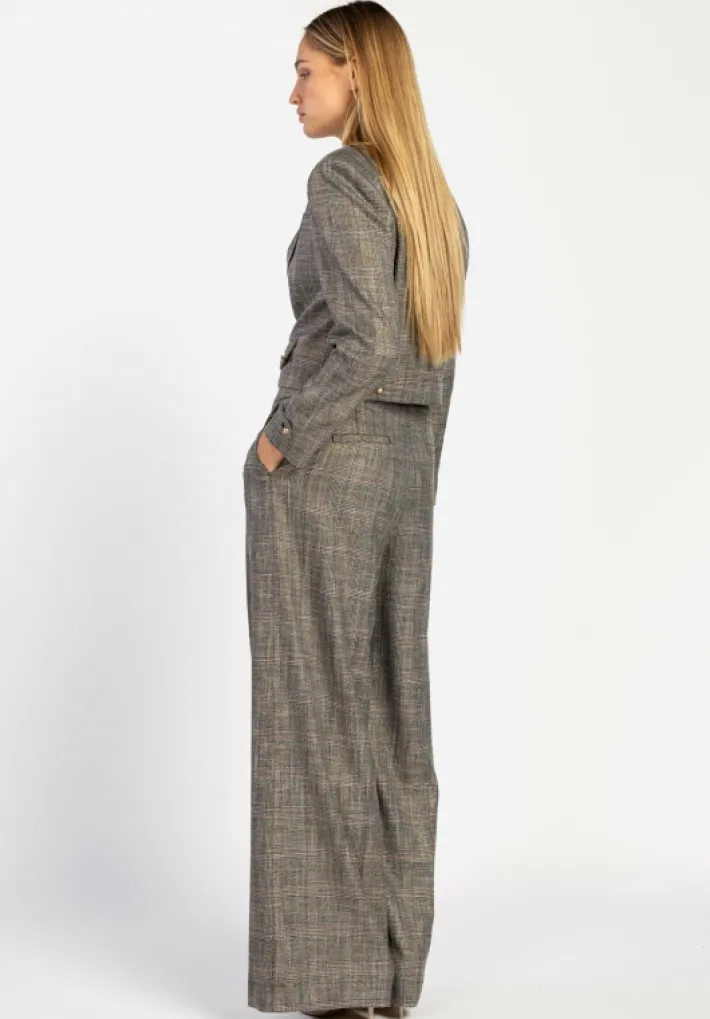 AAIKO Suits | Blazers<Ines Tweed Jack Grijs