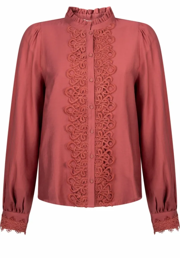 AAIKO Blouses<Isalee Blouse Rood