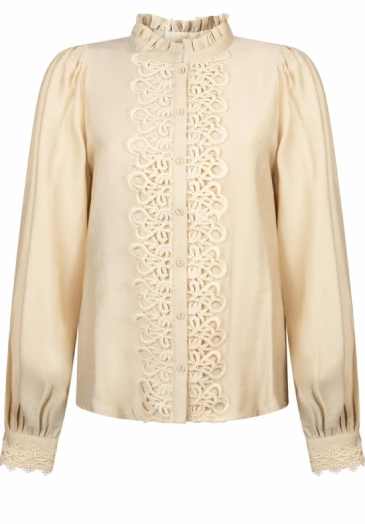 AAIKO Blouses<Isalee Blouse Zand