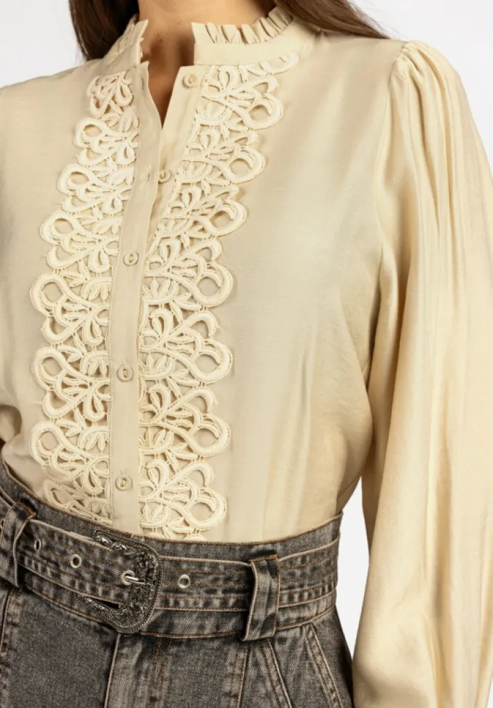 AAIKO Blouses<Isalee Blouse Zand
