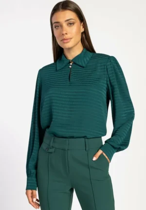 AAIKO Party Collection | Blouses<Jesse Blouse Zeegroen