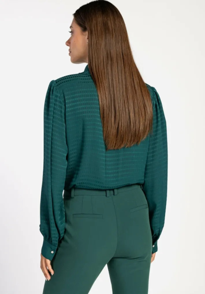 AAIKO Party Collection | Blouses<Jesse Blouse Zeegroen