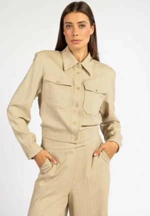 AAIKO Suits | Jackets<Jintha Jack Beige