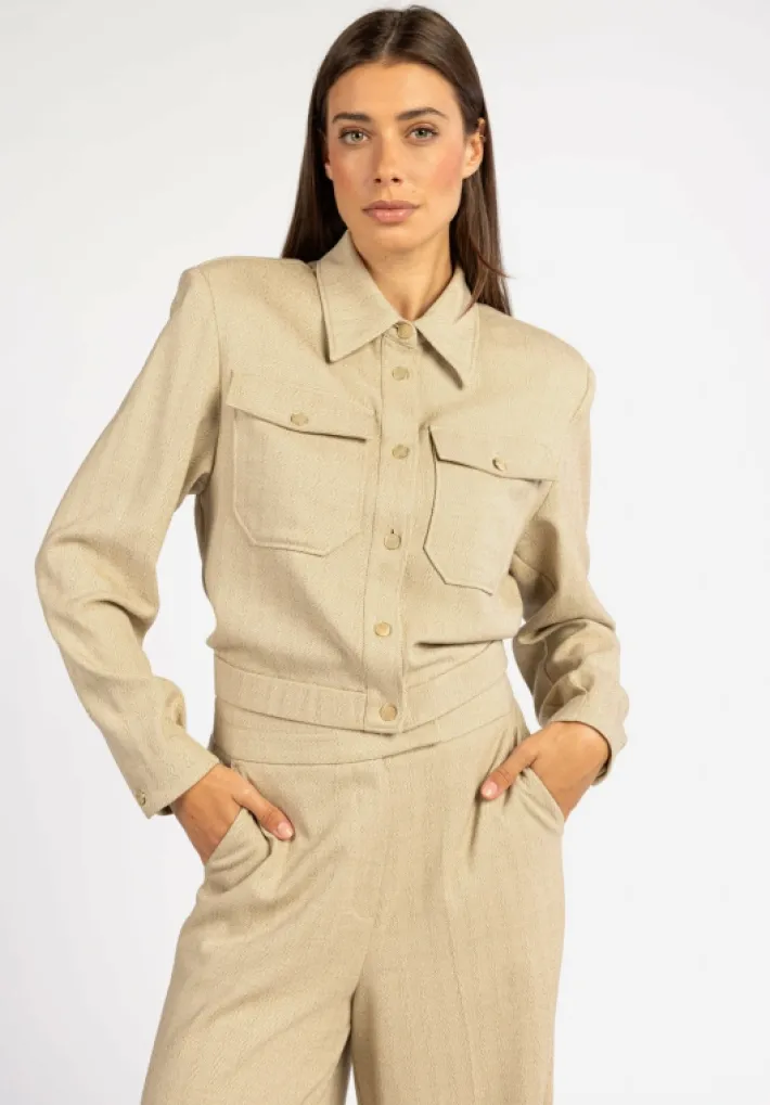 AAIKO Suits | Jackets<Jintha Jack Beige