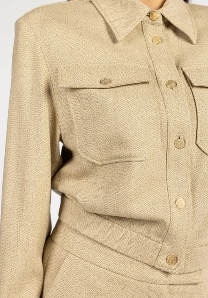 AAIKO Suits | Jackets<Jintha Jack Beige