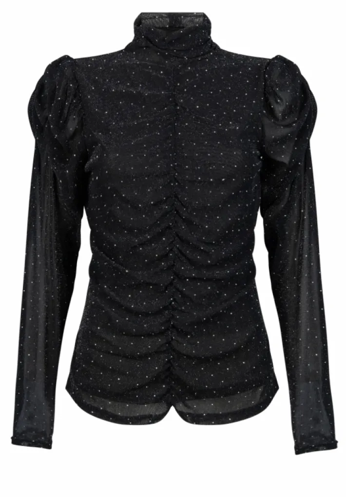 AAIKO Party Collection | Tops<Jody Top Zwart