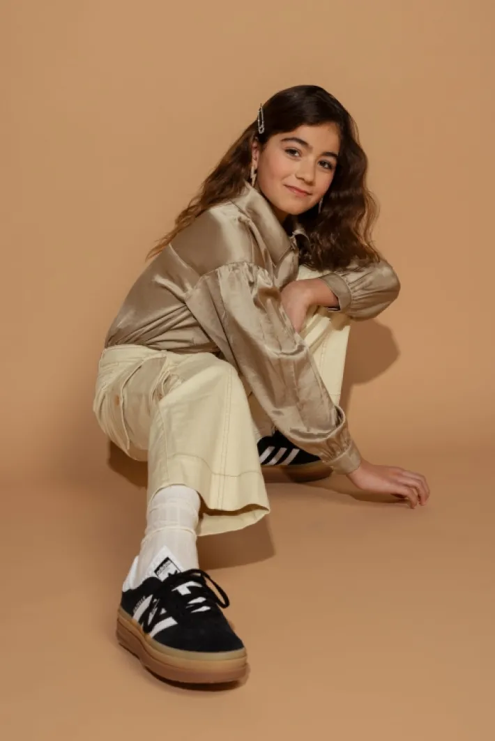 AAIKO Trousers | Broeken<Jutta Cargo Broek Beige