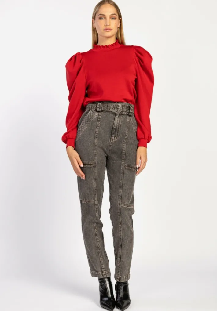 AAIKO Tops<Kate Sweater Rood