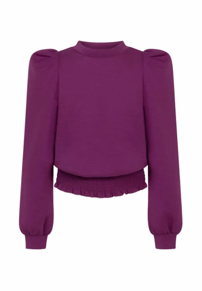 AAIKO Sweats<Khloe Sweater Paars