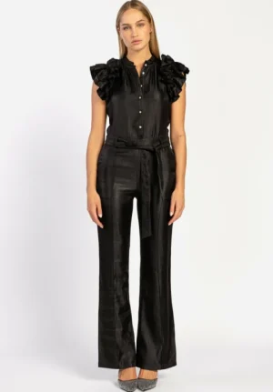 AAIKO Party Collection | Jumpsuits<Leila Jumpsuit Zwart
