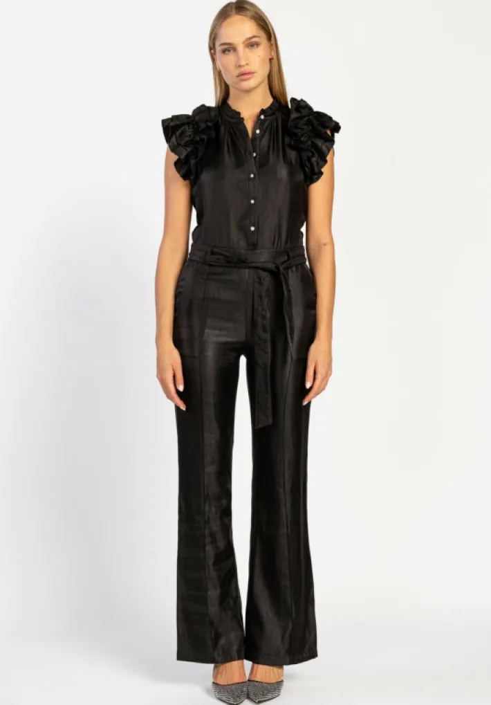 AAIKO Party Collection | Jumpsuits<Leila Jumpsuit Zwart