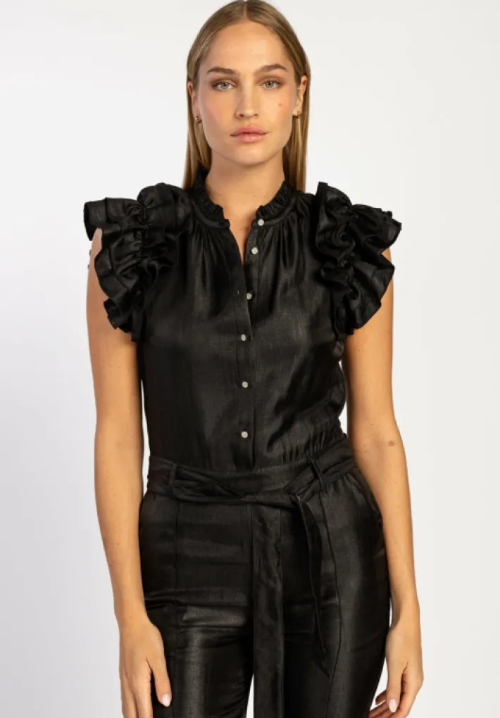 AAIKO Party Collection | Jumpsuits<Leila Jumpsuit Zwart