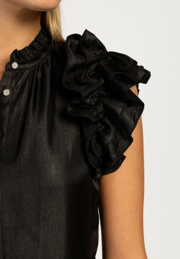 AAIKO Party Collection | Jumpsuits<Leila Jumpsuit Zwart