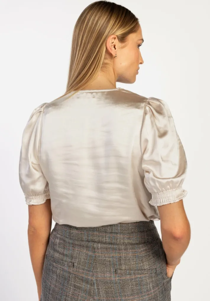 AAIKO Tops<Lena Top Crème