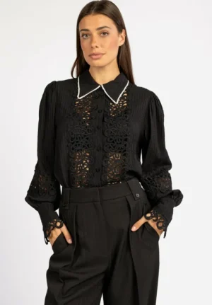 AAIKO Blouses<Loewy Blouse Zwart