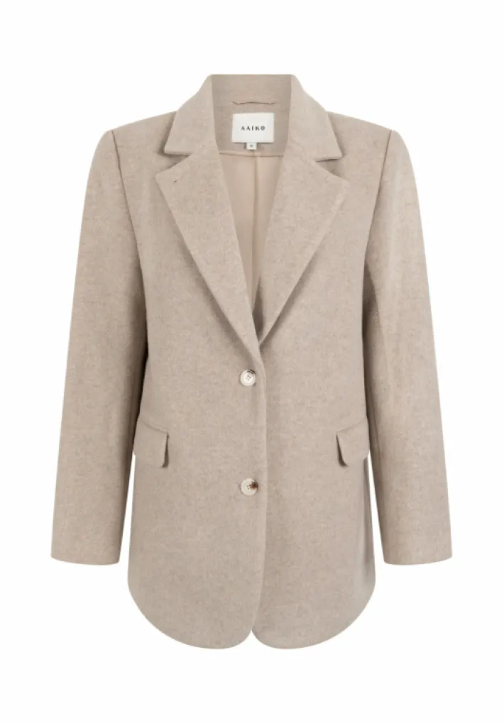 AAIKO Blazers | Jackets<Luxy Jas Beige