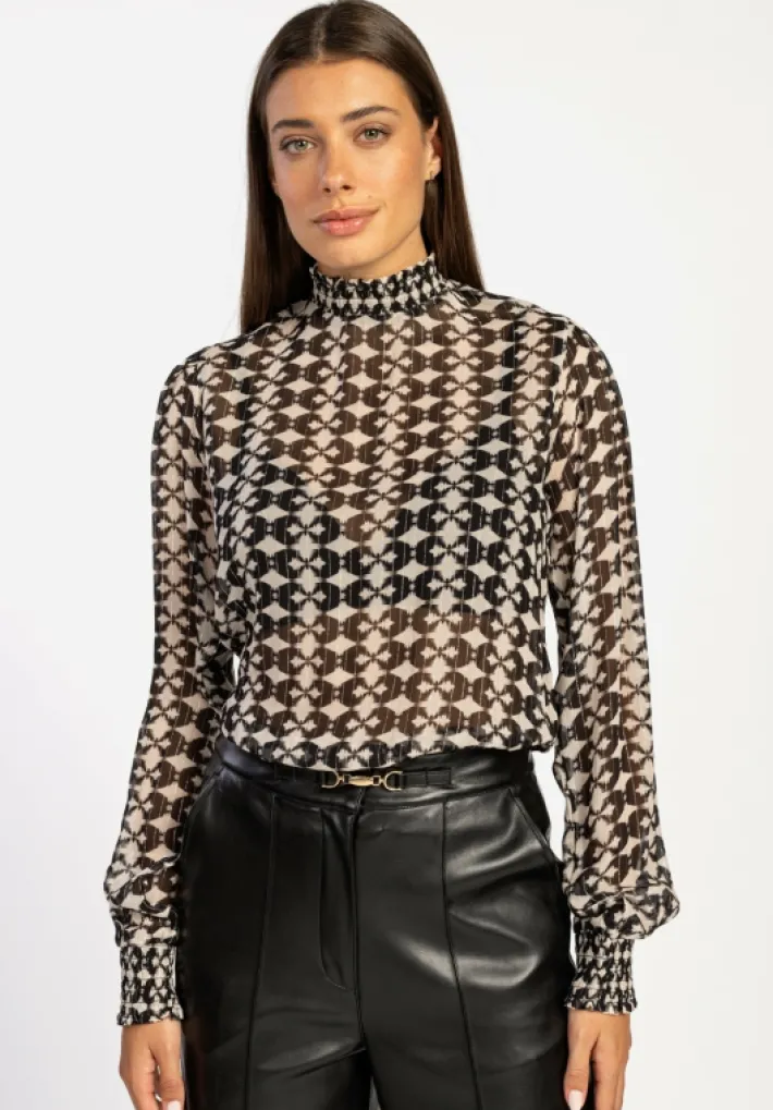 AAIKO Blouses<Maura Blouse Zwart