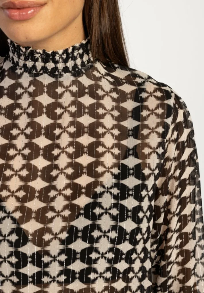 AAIKO Blouses<Maura Blouse Zwart