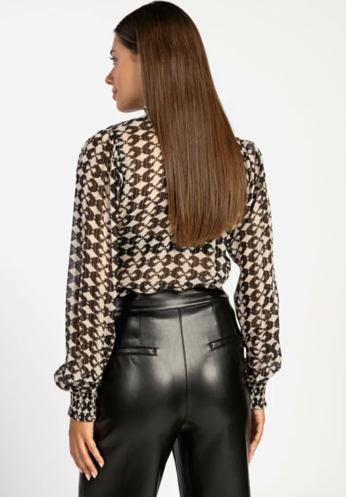 AAIKO Blouses<Maura Blouse Zwart
